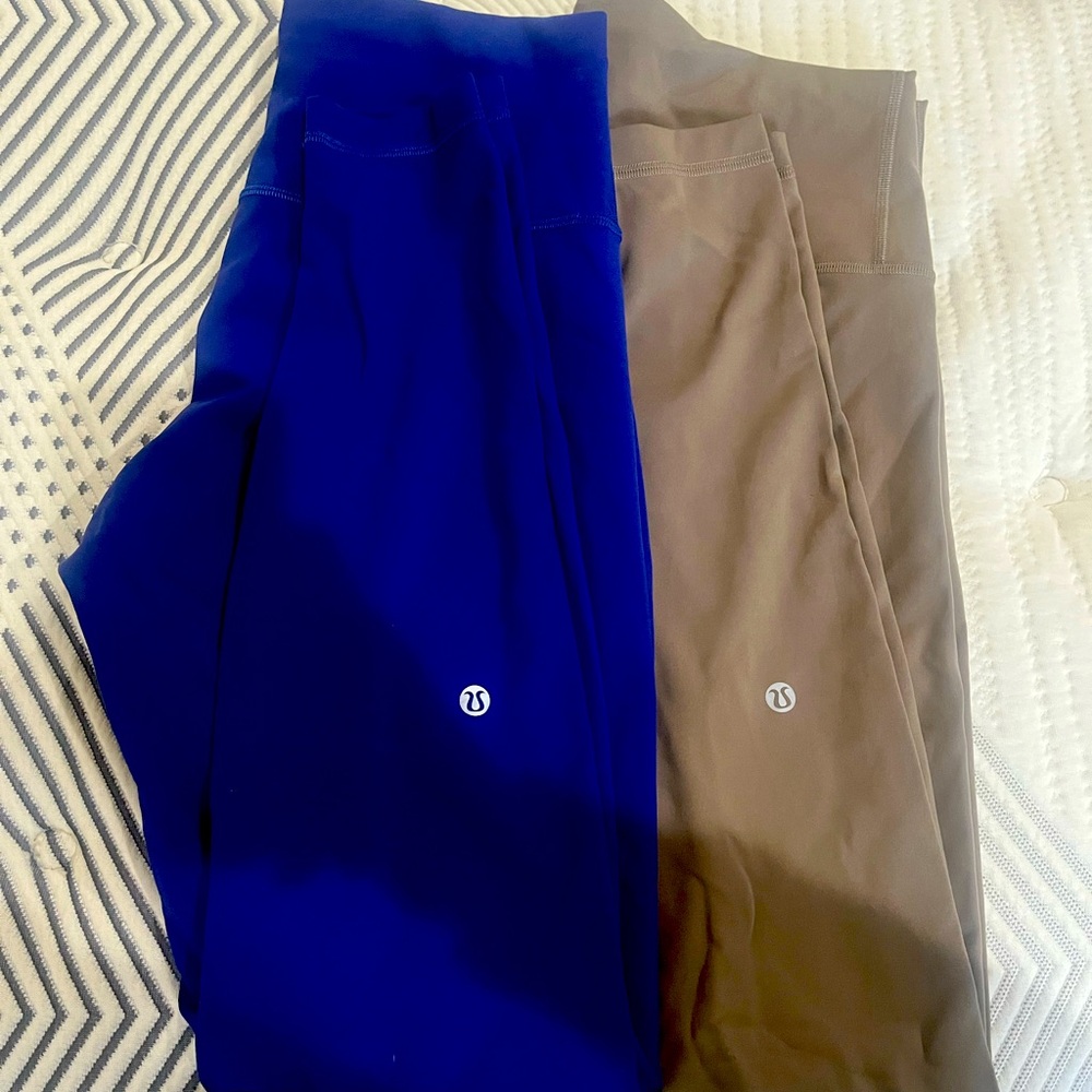 Two pair of full length wonderunder under leggings